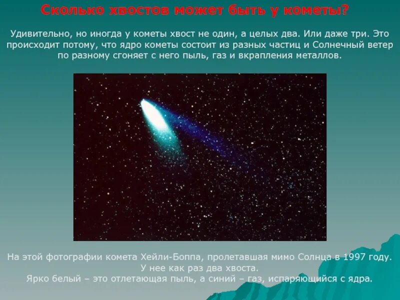 Сколько комет