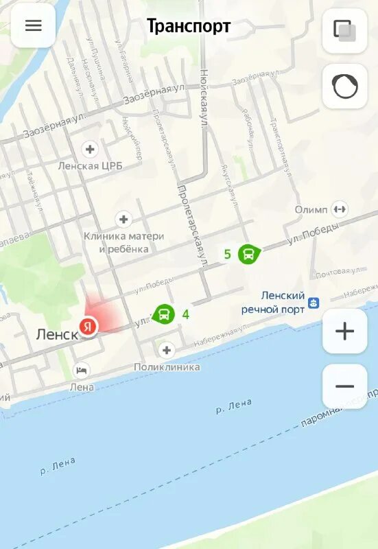 отслеживать маршрут автобуса 8