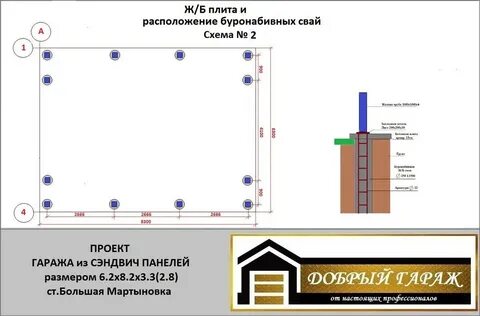 Калькулятор расчета гаража