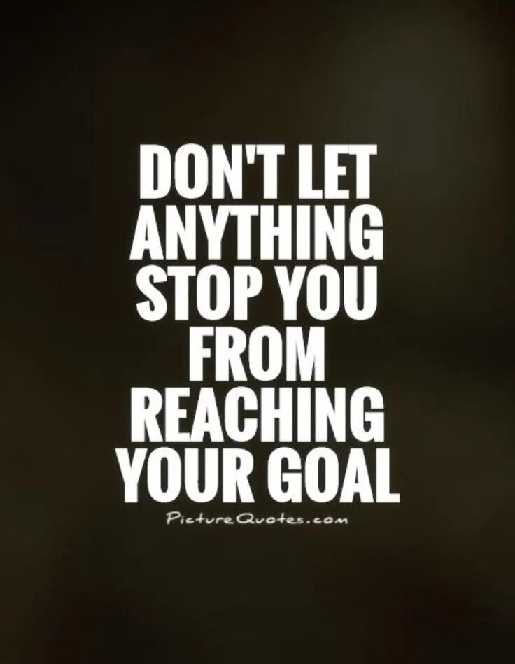 Don t stop keep going