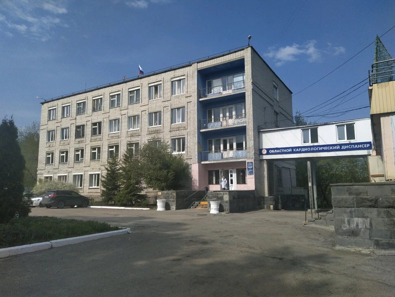 Кардиологический диспансер, диспансер, Красноармейская ул., 126/1, Томск, Россия