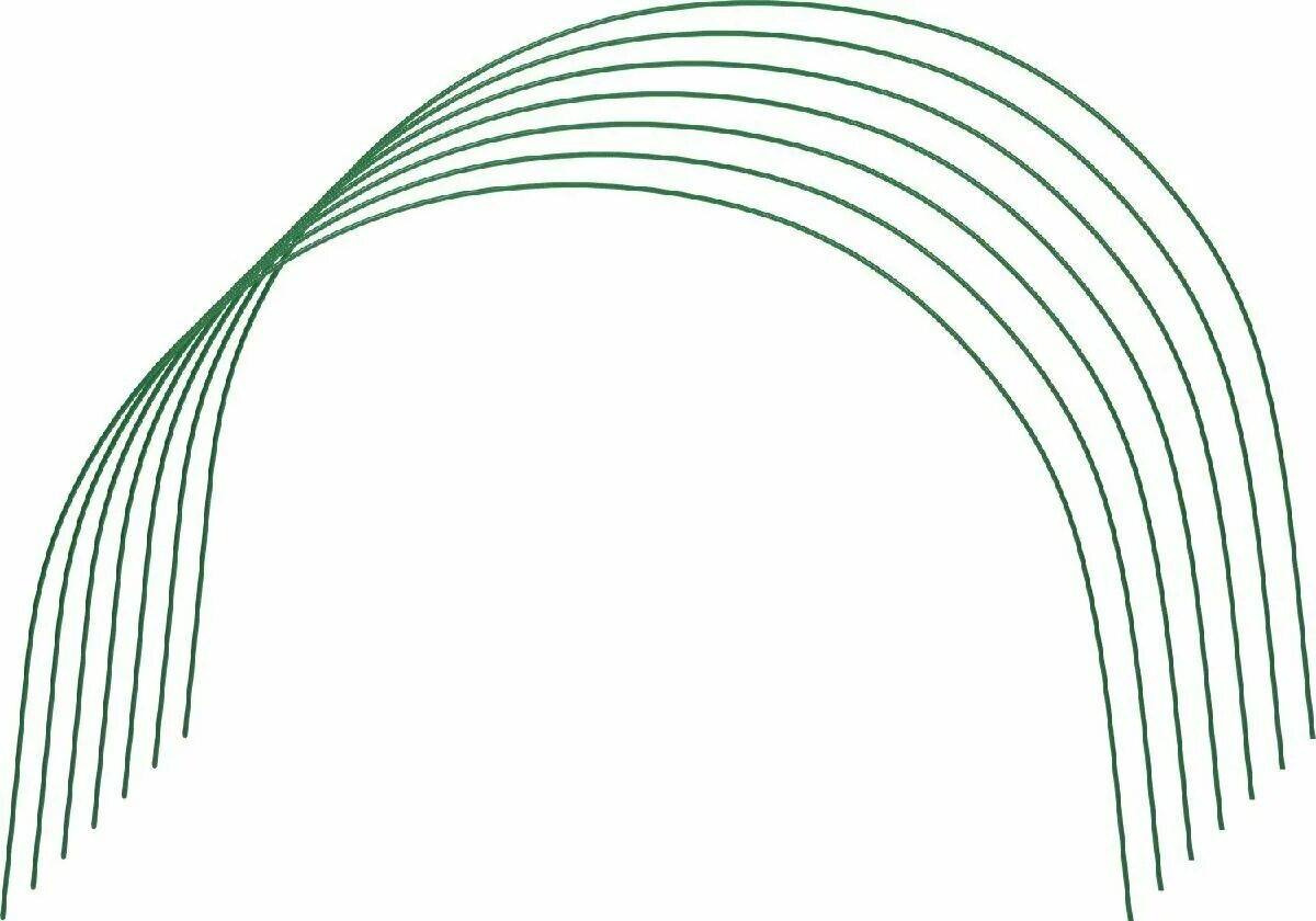 Дуга d20мм 2,5м. Дуги парниковые 3м металлические (уп 6шт) 830734. Дуга парниковая 4м металл в пвх набор 6шт d10*0,4мм (4*1,66*1м) зеленый/5шт/ка. Дуга парниковая 4м. В пвх (6шт в комплекте).