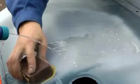 Шлифовка перед покраской