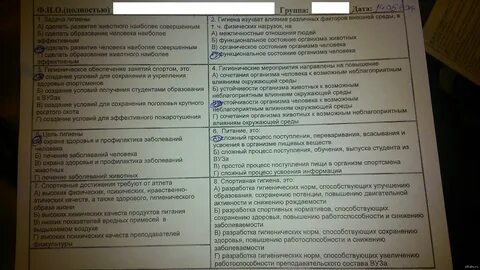 Тест на мясо ответы