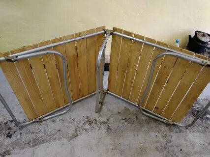 Из старой раскладушки своими руками