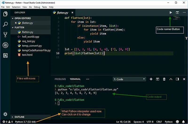 Айпи питон. Visual studio code python. визуал код питон. vs code python. visual studio python программы.