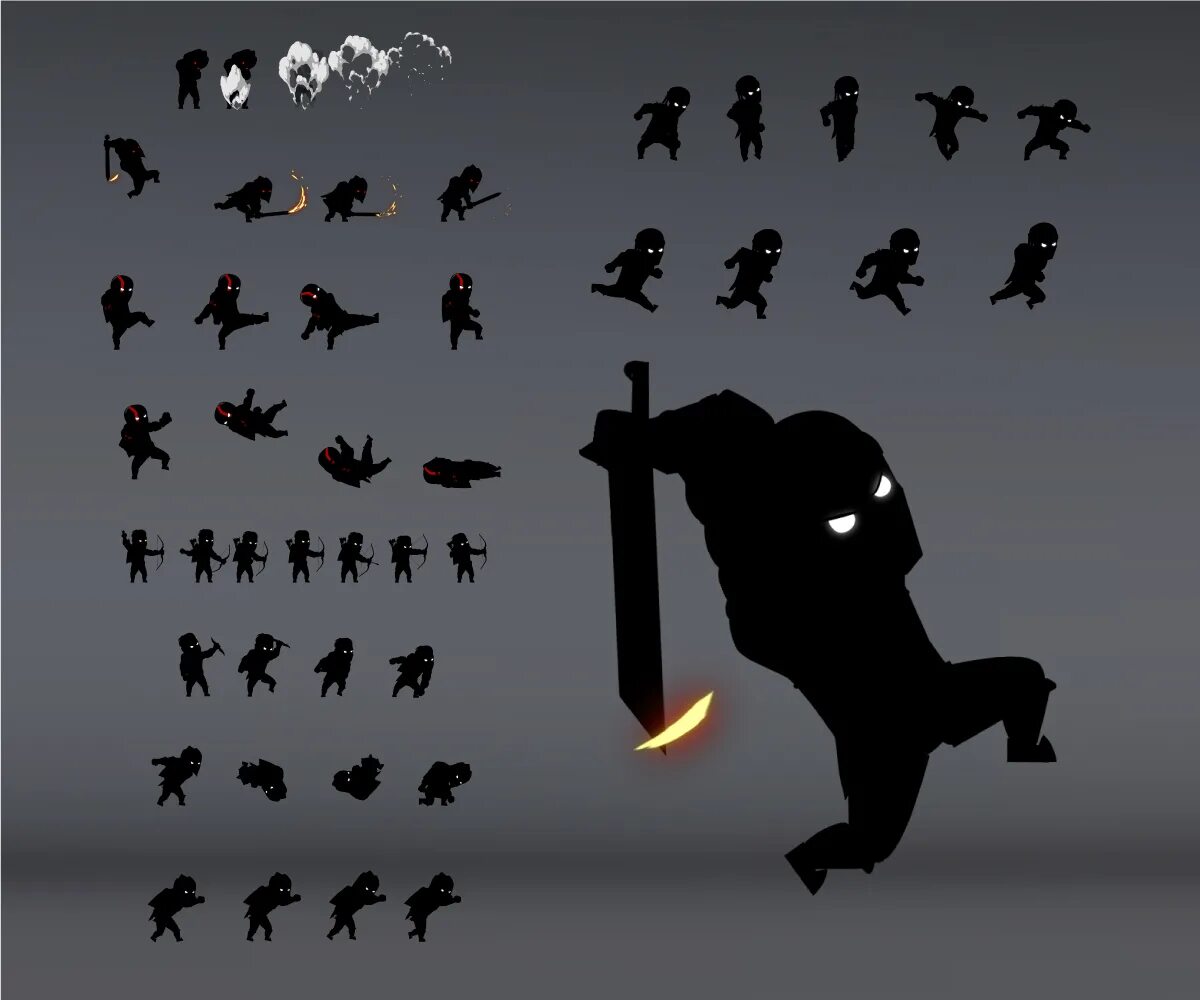 Playing shadow