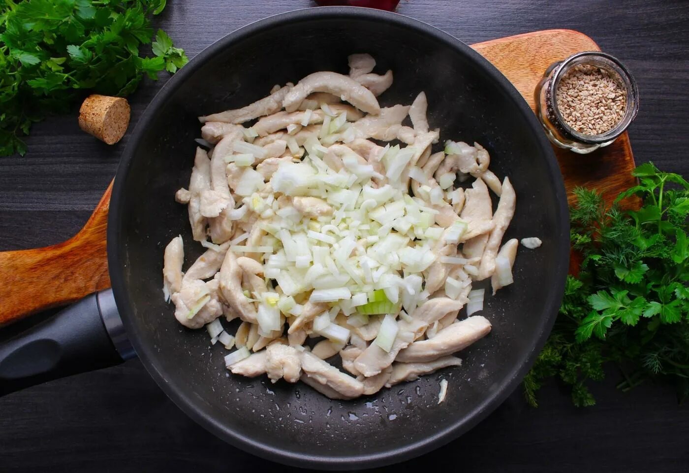 Жареные легкие с луком рецепт на сковороде