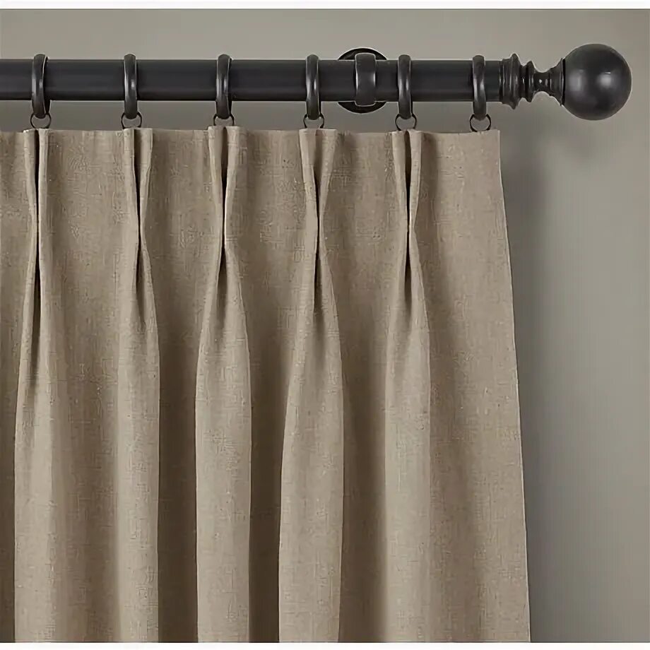 Reverse pinch pleat or otherwise known as box pleat Custom made curtains, Custom