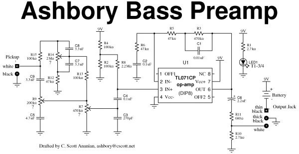 Преамп для бас гитары схема. Preamp для бас гитары. Преамп для бас гитары схема с tl072 Fender. Встроенный преамп для бас гитары схема.