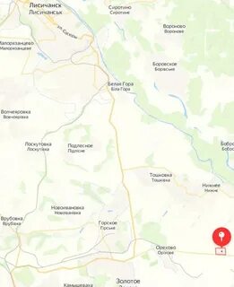 Карта лисичанска