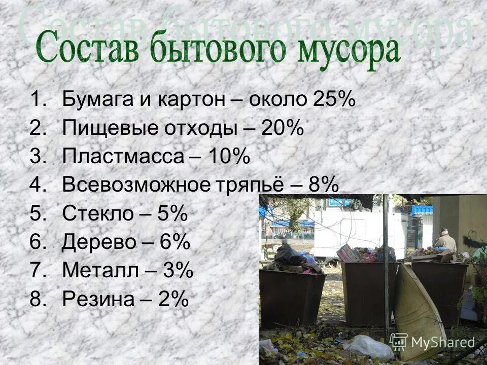 Твердо бытовые отходы нормы. Состав бытовых отходов. Характеристика бытовых отходов.