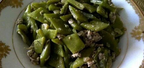 Рецепт блюд из стручковой зеленой фасоли