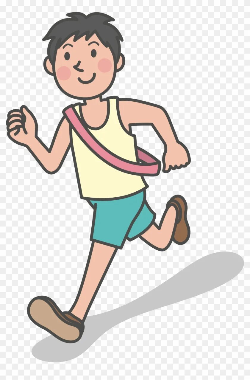 But he can run