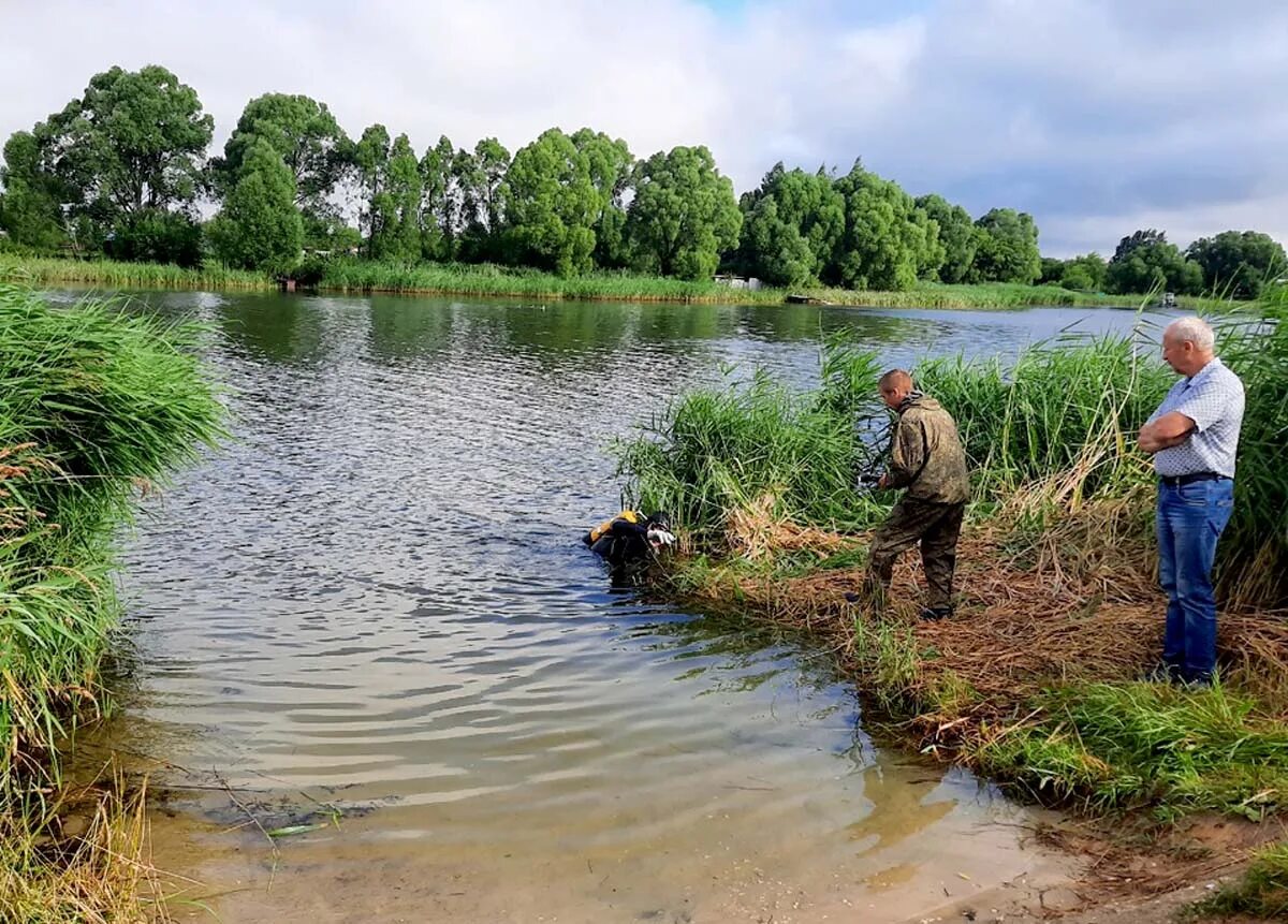 Новомичуринское водохранилище Рязанской области.