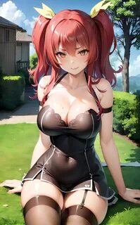 rakudai kishi no cavalry stella vermillion pantyhose seifuku 