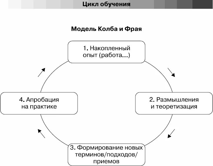 Цикл обучения колба. Модель колба в тренинге. Этапы цикла колба. Модель тренинга по циклу колба. Цикл тренинга