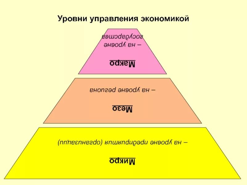 Взаимодействие уровней управления. Уровни управления экономикой. Виды экономики микро макро мезо. Уровни управления макро мезо микро. Уровни управления предприятием.