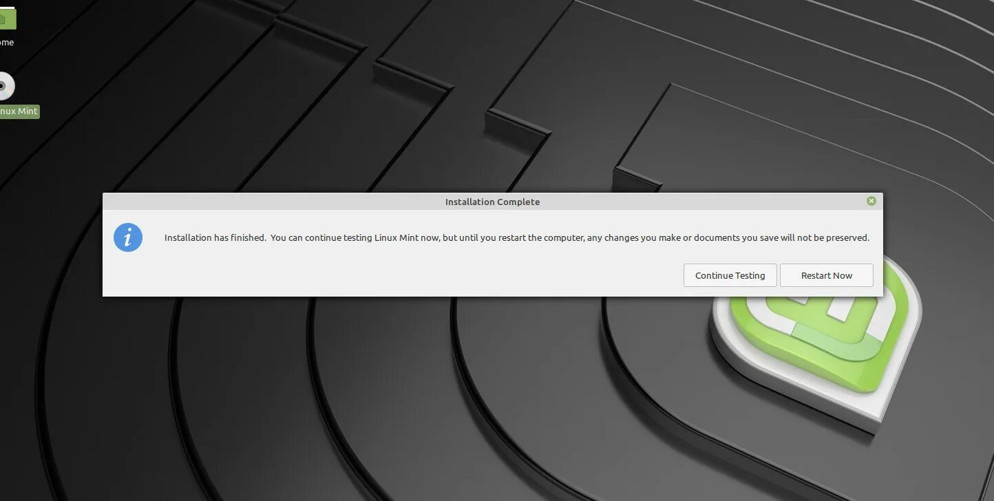 Installation has
