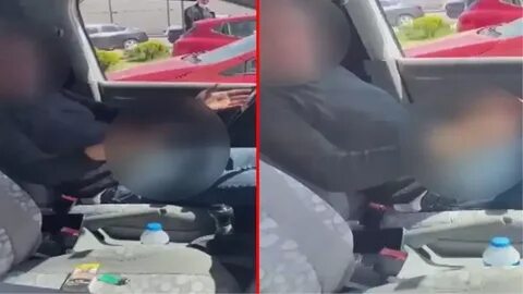 Arabada mastürbasyon yapan adamı yoldan çocuğuyla geçen kadın yakalattı. 