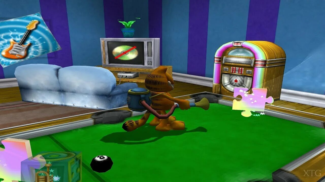 Garfield 2 игра. Garfield 2004 ps2. Garfield 2 ps2. Гарфилд ps2. Играй гарфилд