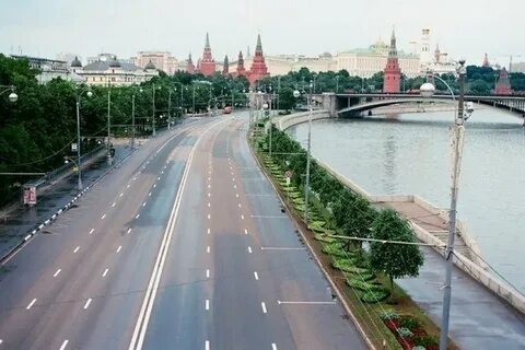 Пустая москва