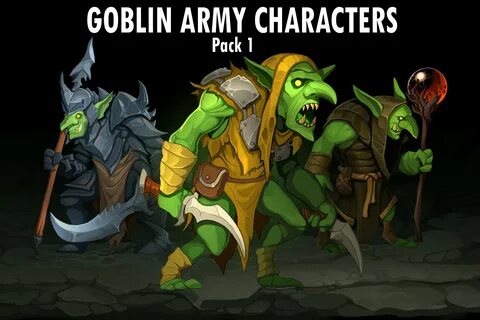 Elevate your workflow with the Goblin Army Characters asset from A-ravlik. 