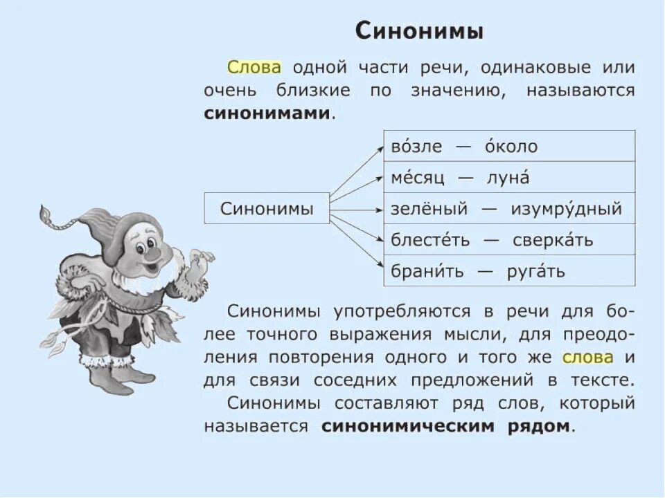 Подобрать слова по позициям