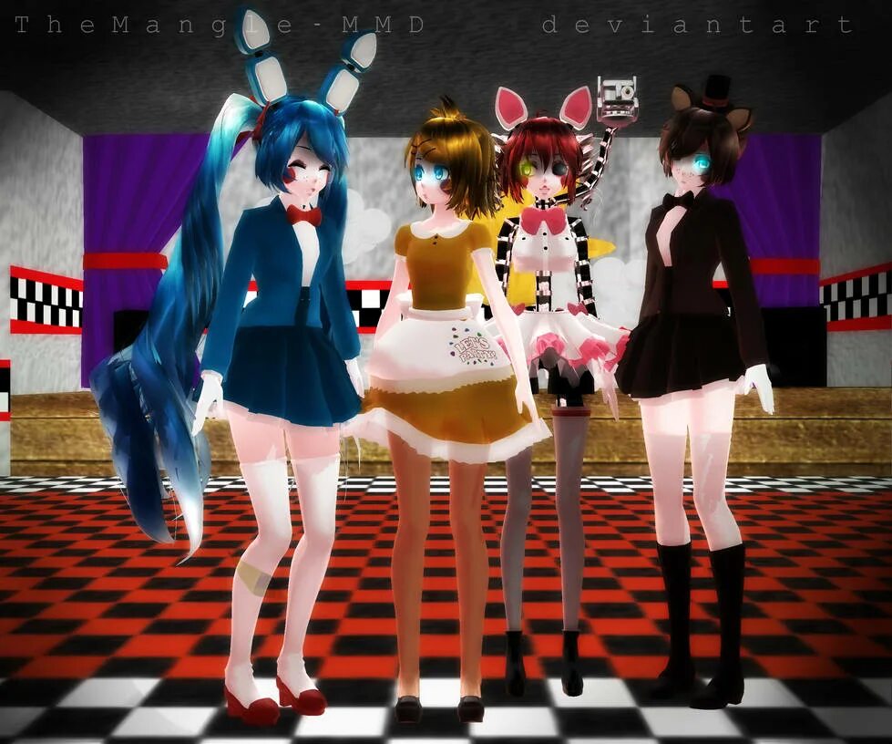 Фнаф девушки. Фнаф 2 ммд фредди девушка. fnia бонни mmd. ммд фнаф той фредди девочка. марионетка фнаф mmd.