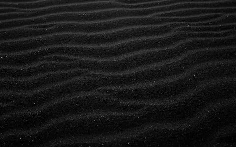 Black sand