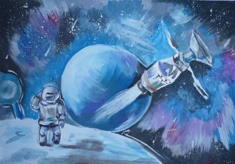 Рисунок космонавтиков