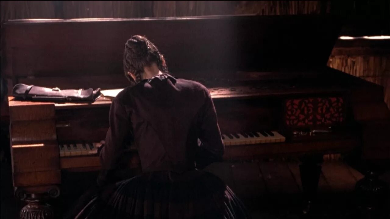 He often plays the piano. Пианино фильм 1993. Пианино Джейн Кэмпион 1993. Харви Кейтель в фильме пианино. Холли Хантер пианино.
