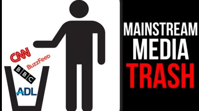 The media is a message. Mainstream media. mainstream media lies. mainstream media brainwashed. medium support meme.