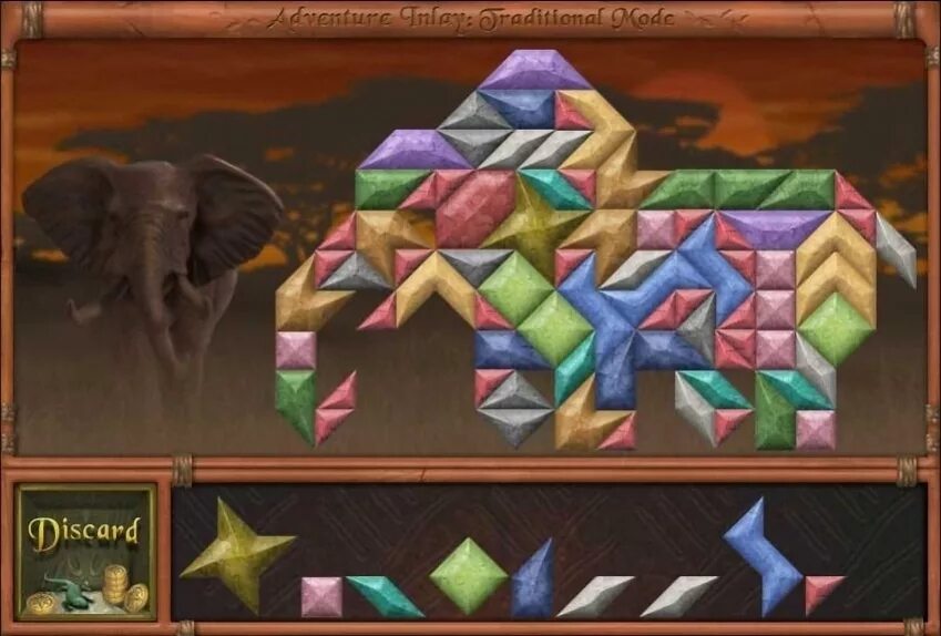 Игры собрать изображение. Игра adventure inlay. adventure inlay / adventure inlay safari edition. головоломки компьютерные игры. игры головоломки на пк.