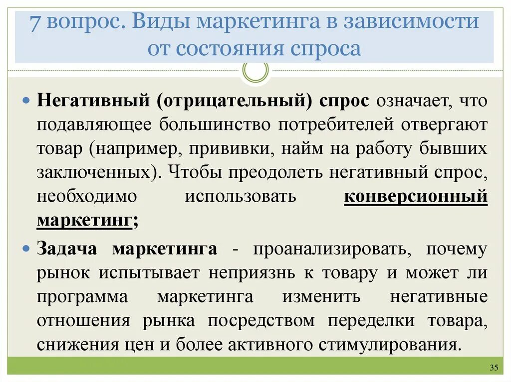 Виды и значение спроса. Виды и значение спроса