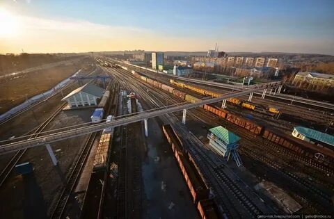 Крупнейший железнодорожный транспортный узел