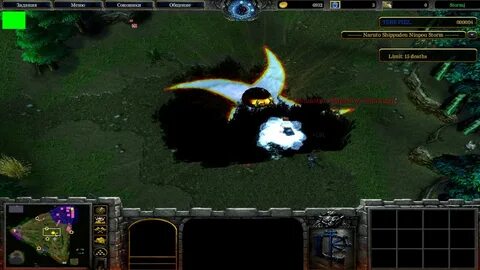 Warcraft 3 карта наруто