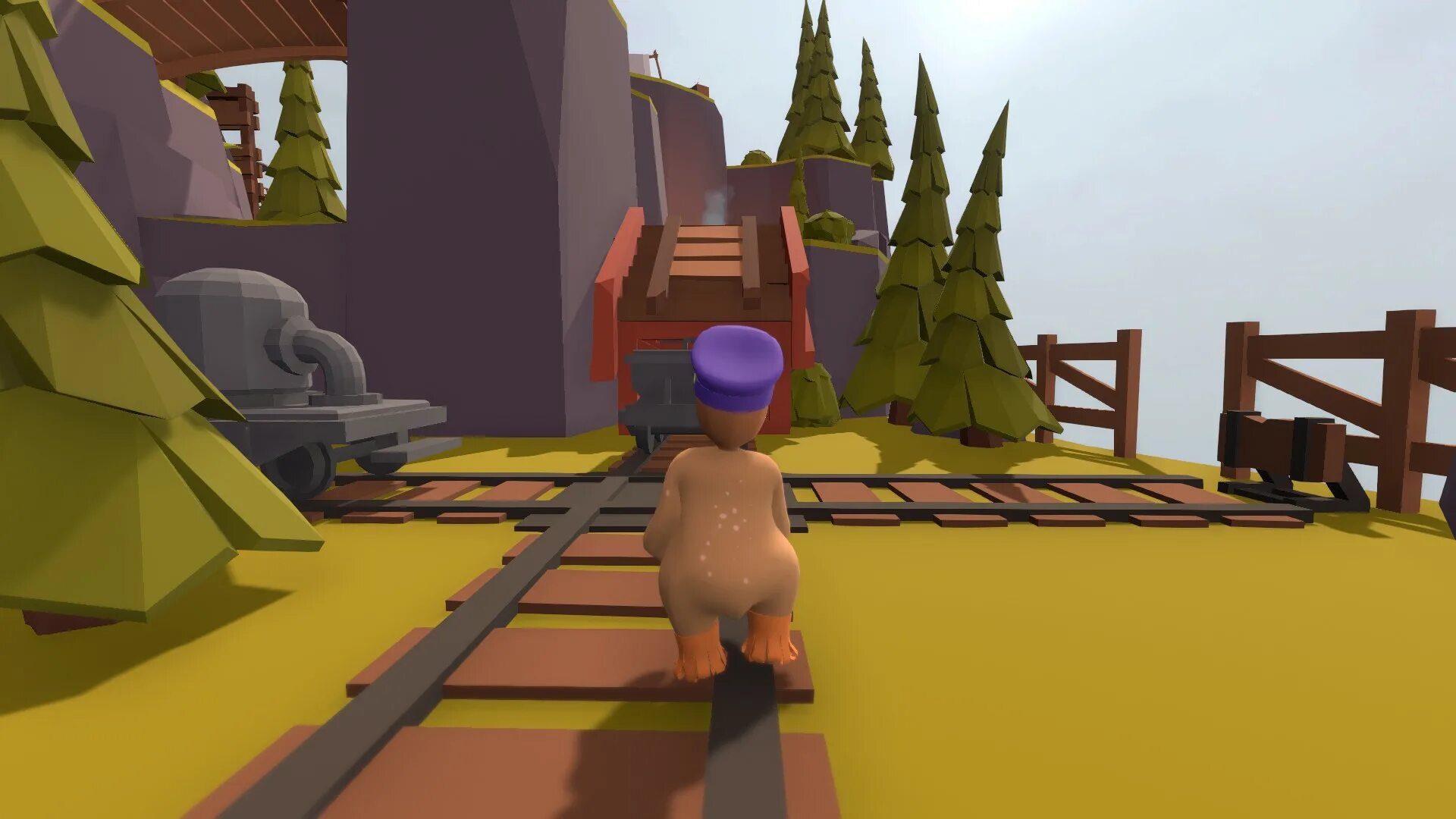 Прохождение fall flat. Игра на двоих human fall. секретные достижения human fall flat. human: fall flat (2-8 игроков) [3d]. хьюман фол флет уровень лес.