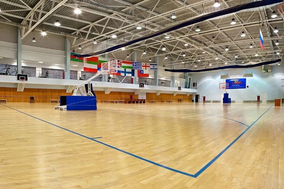 Дворец спорта центральный фото зала Дворец спорта в Калуге откроют 27 августа