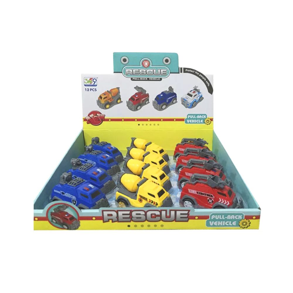 Игрушка Qunxing Toys машинка городские службы арт.b669-24. B669-24 машинка "городские службы". Машинка Rescue/Рескью городские службы 1шт. Игрушка. Набор машинок "спецтехника", Shantou Yisheng (223-6).