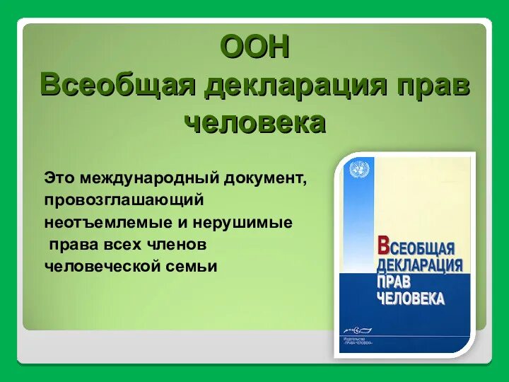 Всеобщая декларация прав человека. Проект декларация прав. Декларация прав семьи. Всеобщая декларация прав человека ООН.