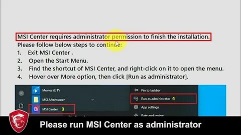 Ошибки msi