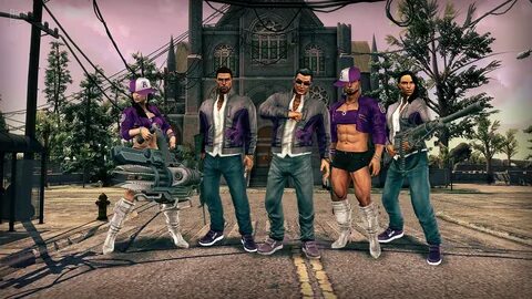 Saints row костюмы