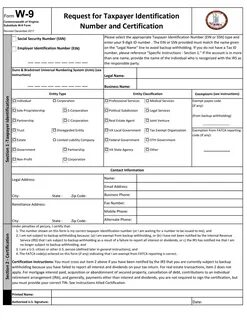 Taxpayer identification number