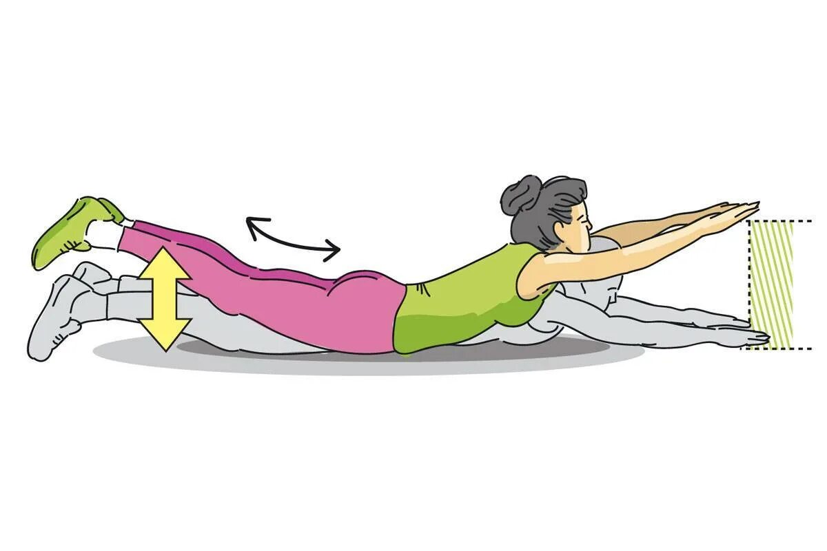 Лодочка упражнение для спины. Упражнения лежа на спине. Упражнения для мышц спины лежа. Упражнения для спины лежа на животе.