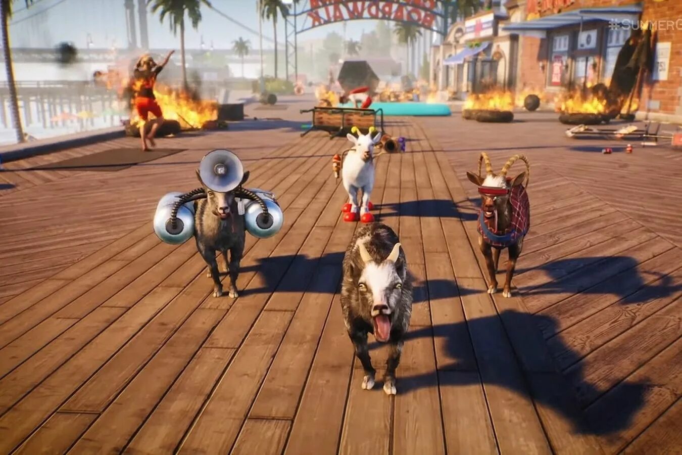 Год симулятор 3. Goat simulator 3. пилгор goat simulator. симулятор козла 2. вышел симулятор козла 3.