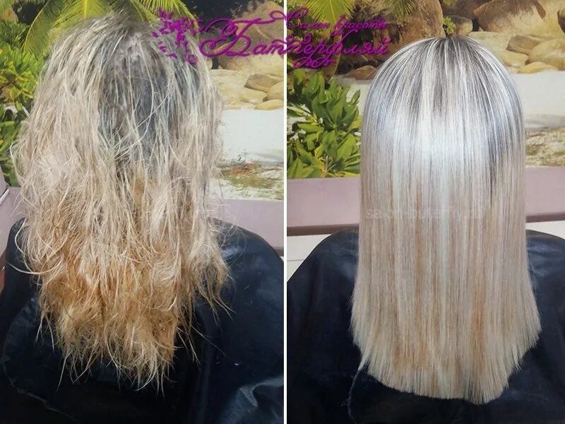 ботокс на тонкие волосы. кератин на обесцвеченные короткие волосы. кератин на осветленные волосы. осветление после ботокса. обесцвечивание волос.