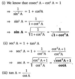 Sec cosec