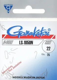 Крючки gamakatsu размеры