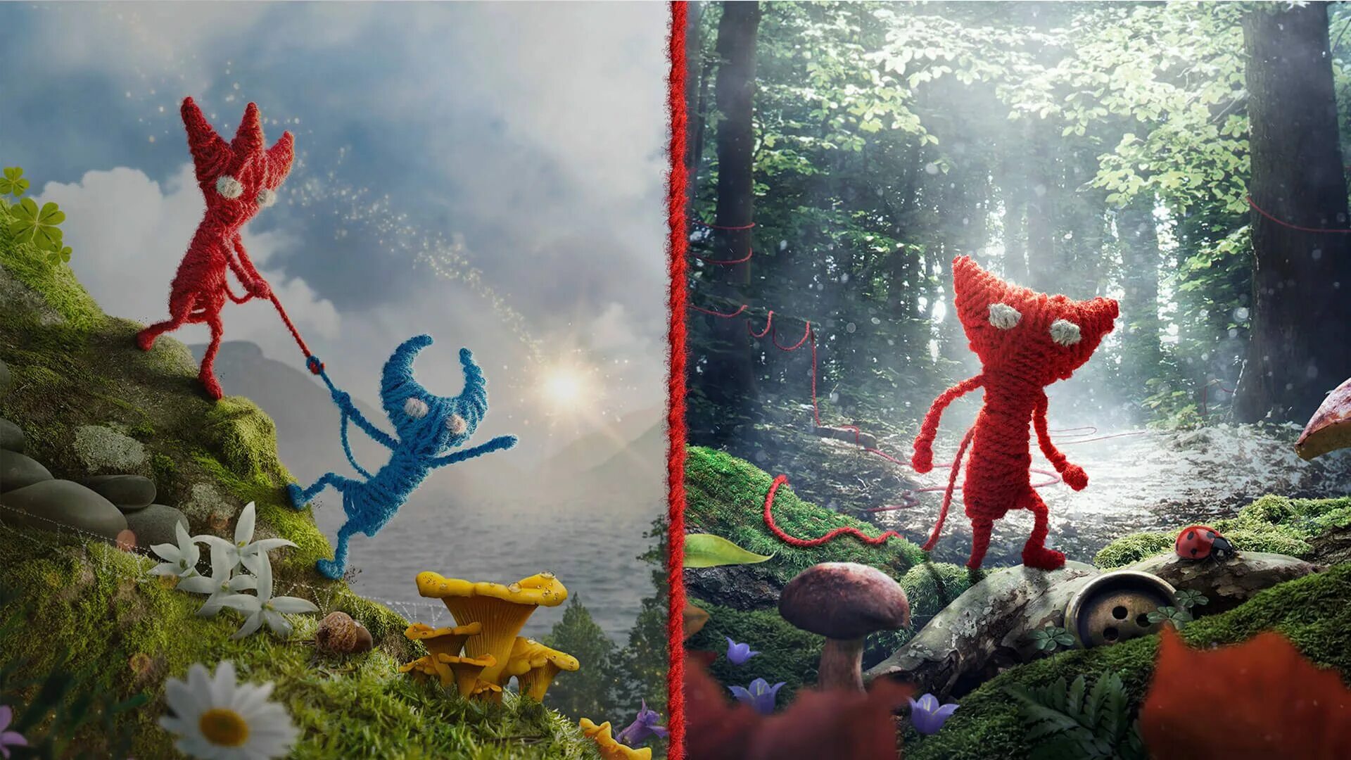 Игра про нитки. Игра Unravel two. Ярни Unravel. Ярни Unravel 2. Unravel yarni ps4.